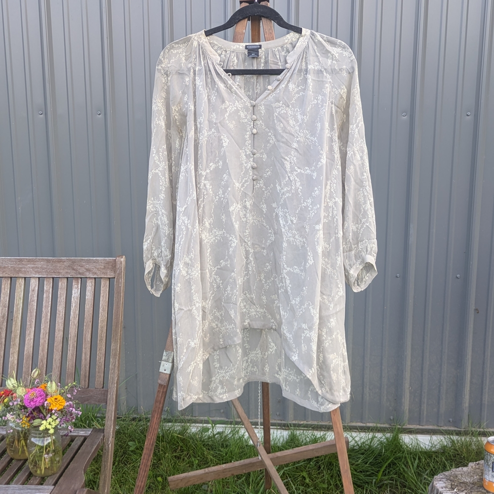 Club Monaco Silk Blouse